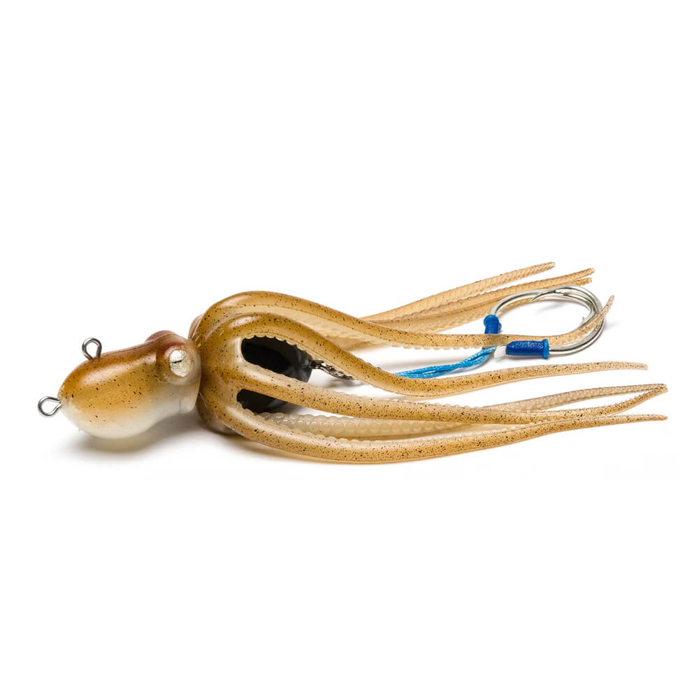 Mustad Inkvader Octopus Jig Sahte Yem - SAN - SAND - 60GR