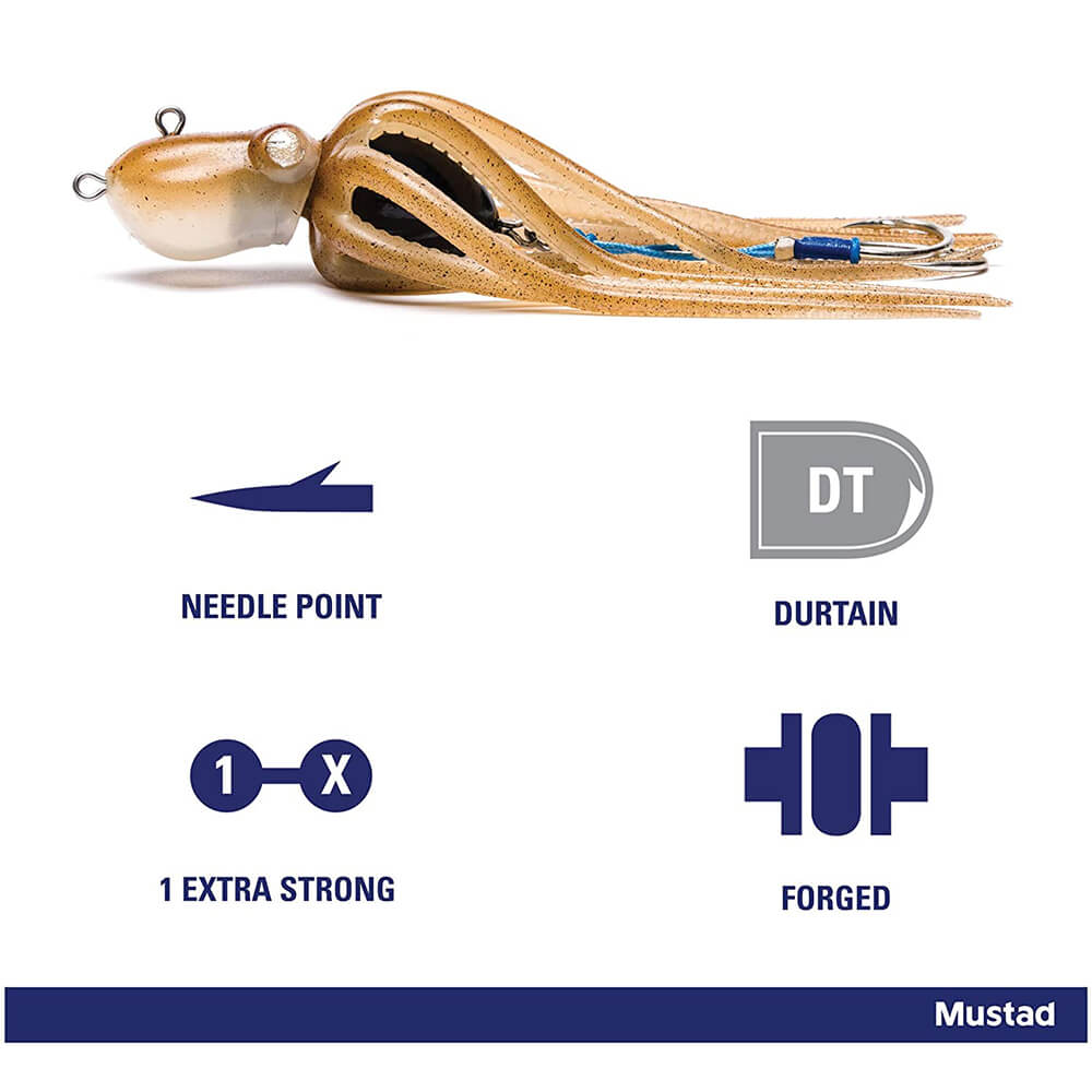 Mustad Inkvader Octopus Jig Sahte Yem - SAN - SAND - 230GR