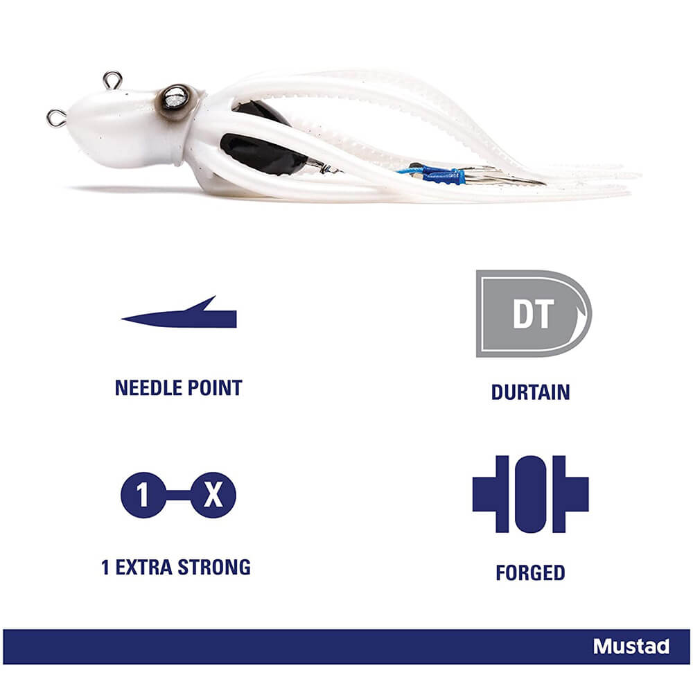 Mustad Inkvader Octopus Jig Sahte Yem - CAS - CASPER - 280GR
