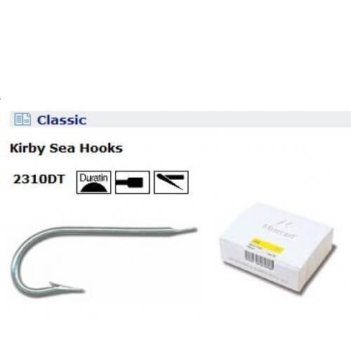 Mustad Olta İğnesi 2310 DT 100 lü - GALVENİZ - NO:2