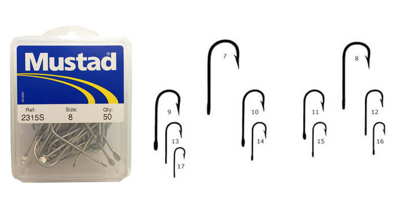 Mustad Olta iğnesi 2315 S 50 li - İNOX - NO:9