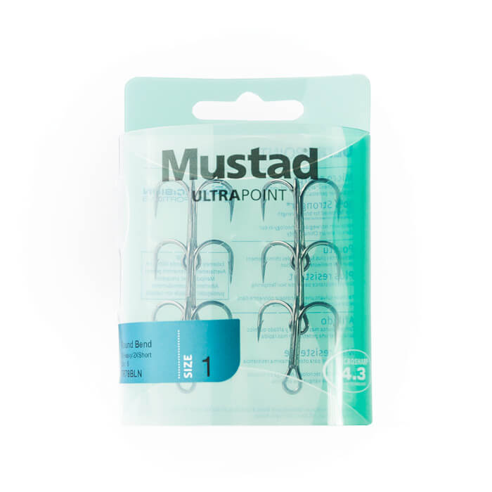 Mustad Olta İğnesi TR 78 BLN 6 lı - METALİK SİYAH - NO:14