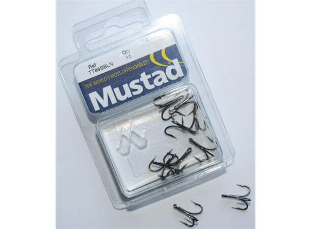 Mustad Olta İğnesi TT 88 SBLN 10 lu - METALİK SİYAH - NO:8