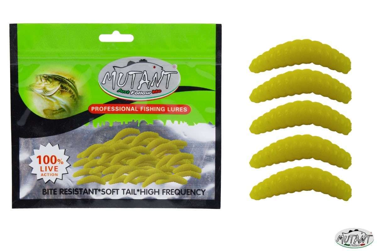 Mutant 3515 Miracle Aromalı Worm 2cm Silikon Suni Yem 30lu Paket - 06
