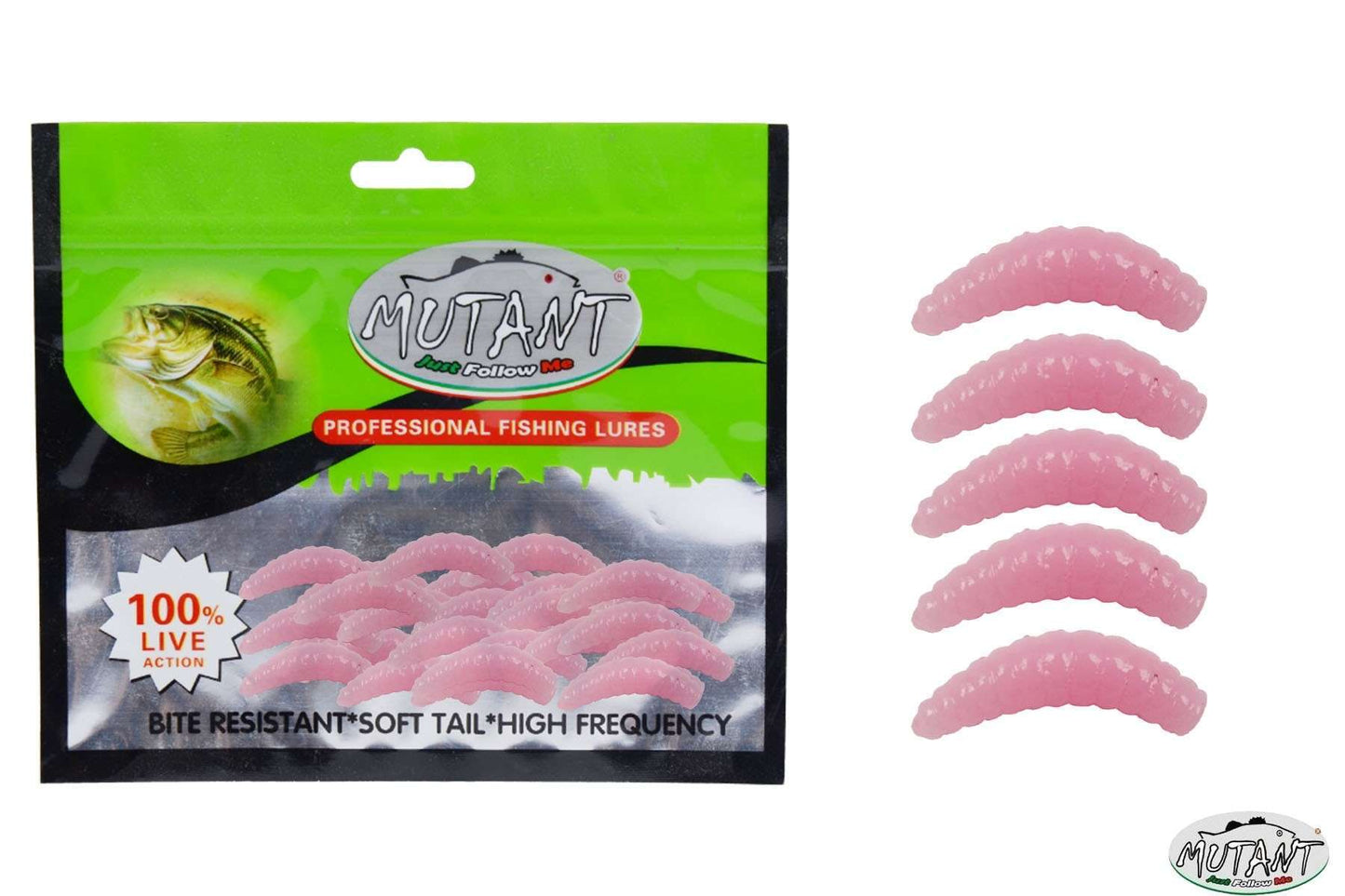 Mutant 3515 Miracle Aromalı Worm 2cm Silikon Suni Yem 30lu Paket