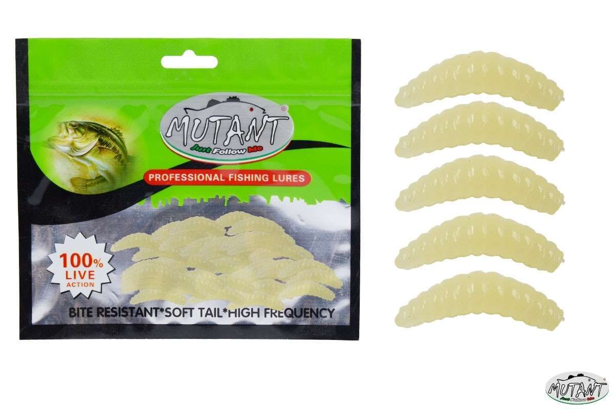 Mutant 3515 Miracle Aromalı Worm 2cm Silikon Suni Yem 30lu Paket - 01