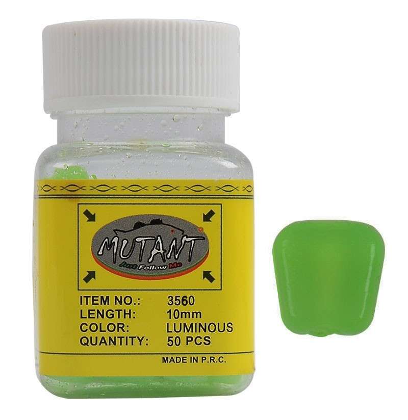 Mutant 3560 Silikon Pop Corn Aromalı Mısır 50li Kutu Sazan Yemi - GLOW