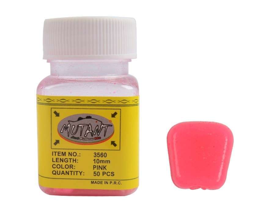 Mutant 3560 Silikon Pop Corn Aromalı Mısır 50li Kutu Sazan Yemi - PEMBE