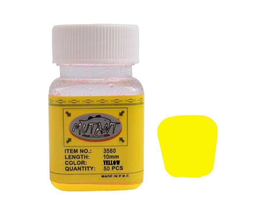 Mutant 3560 Silikon Pop Corn Aromalı Mısır 50li Kutu Sazan Yemi - SARı