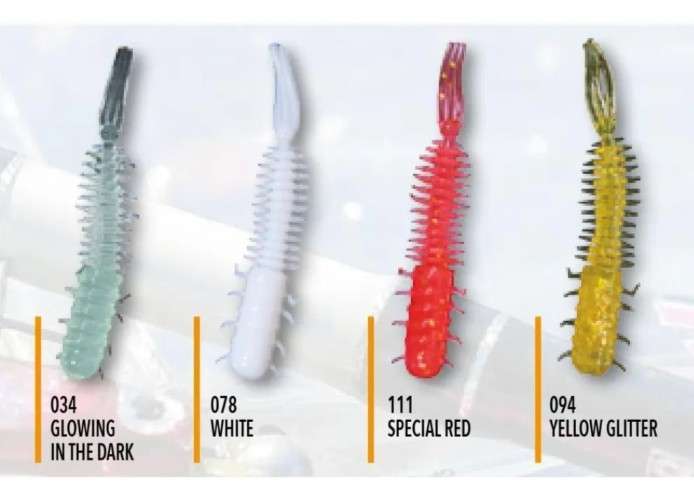 Nomura NM72107805 Yasu 5cm Aromalı LRF Silikon Yem 12li Set