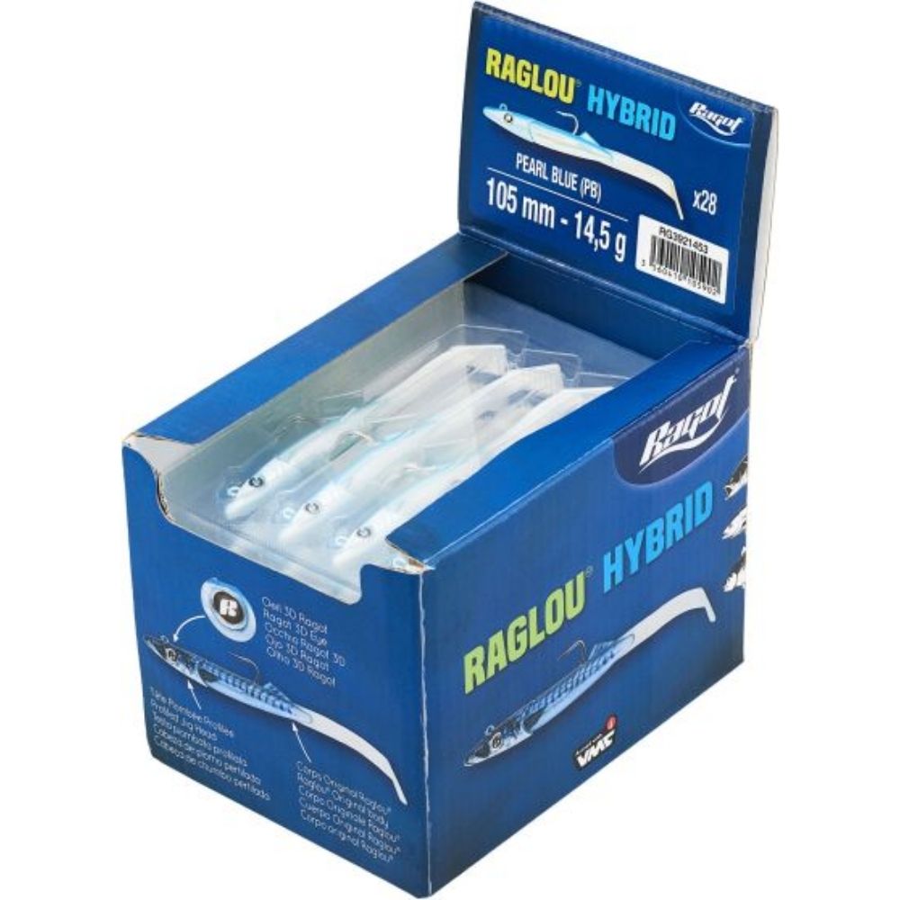 Ragot Raglou Hybrid Silikon Balık Kutu - PW - 14.5GR-105MM-28Lİ