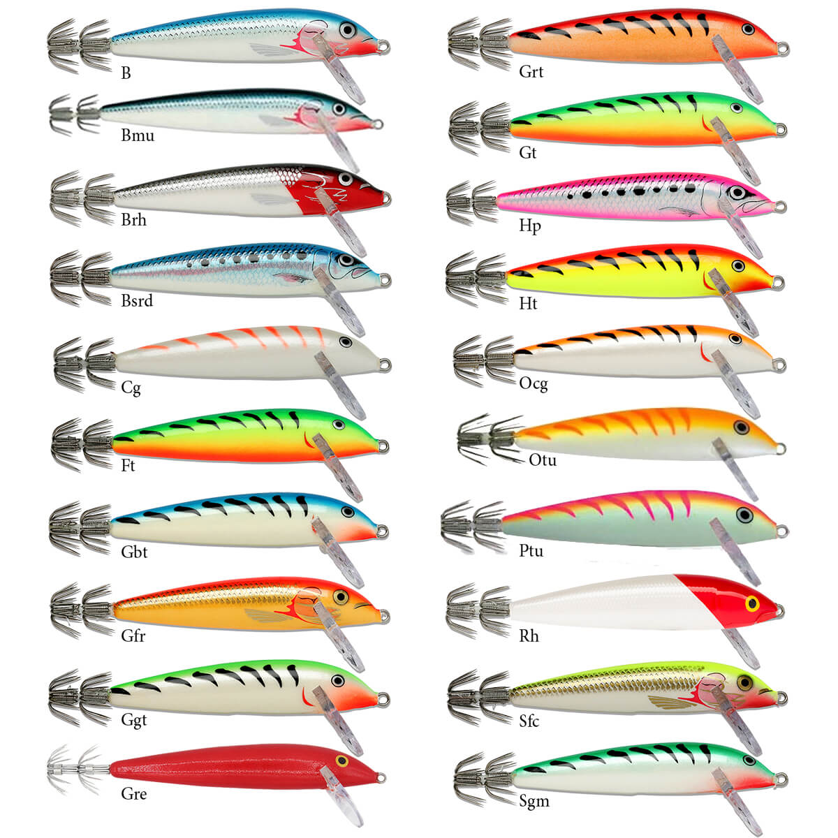 Rapala Countdown Kalamar Zokası 9cm