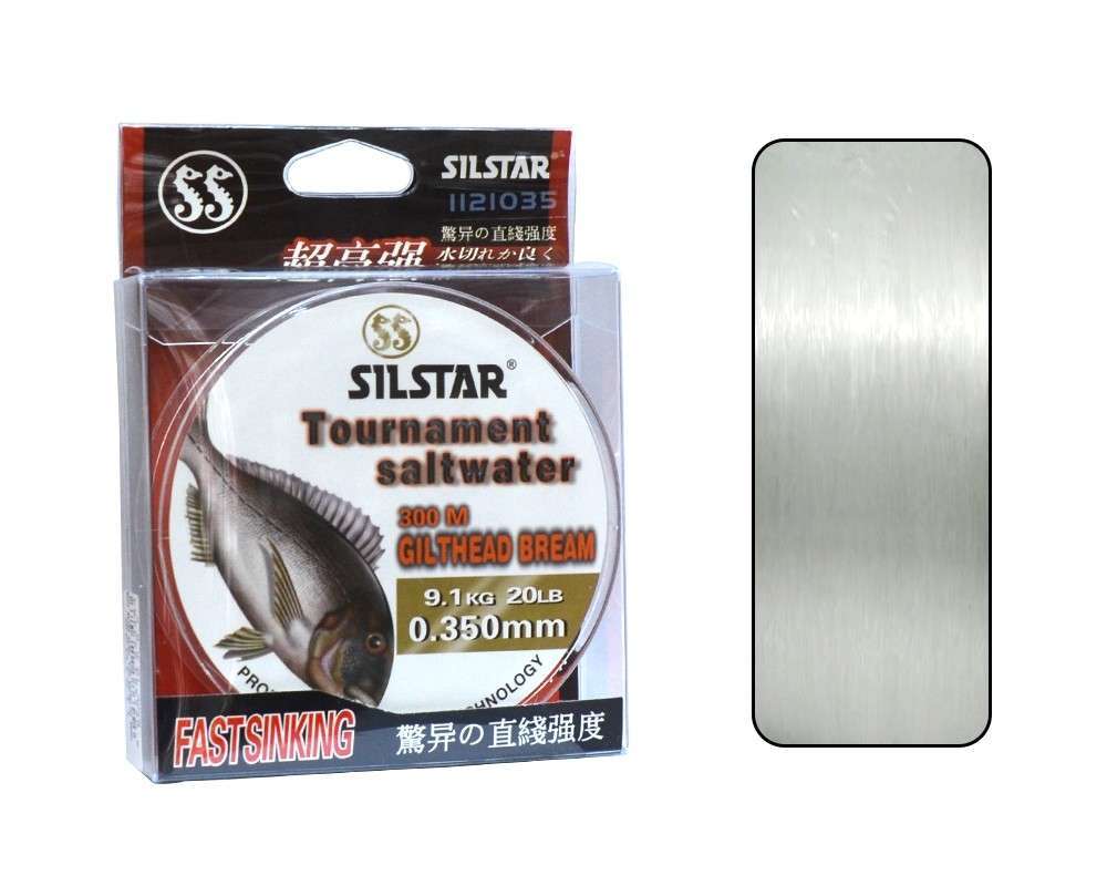 Silstar 1121 Tournament 300mt Monofilament Misina Beyaz - Standart - 0.30 MM