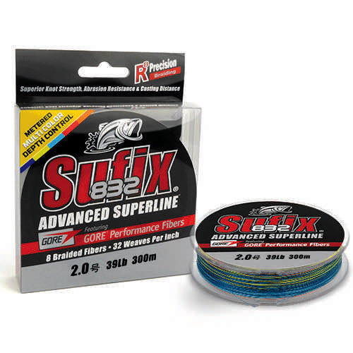 Sufix 832 Advanced İp Misina - MULTICOLOR - 0.13MM - 300MT - 8.2KG