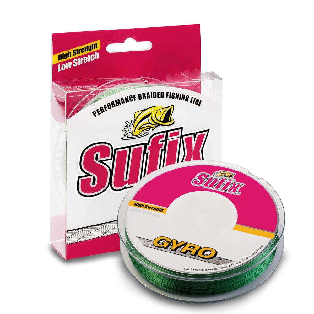 Sufix Gyro Braid İp Misina - DEEP GREEN - 0.50MM - 135MT - 27.2KG