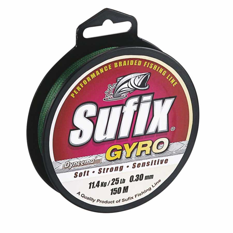 Sufix Gyro Braid İp Misina - DEEP GREEN - 0.60MM - 250MT - 36.3KG