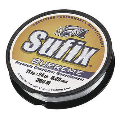 Sufix Supreme Misina - CLEAR - 0.40MM - 100MT - 11KG