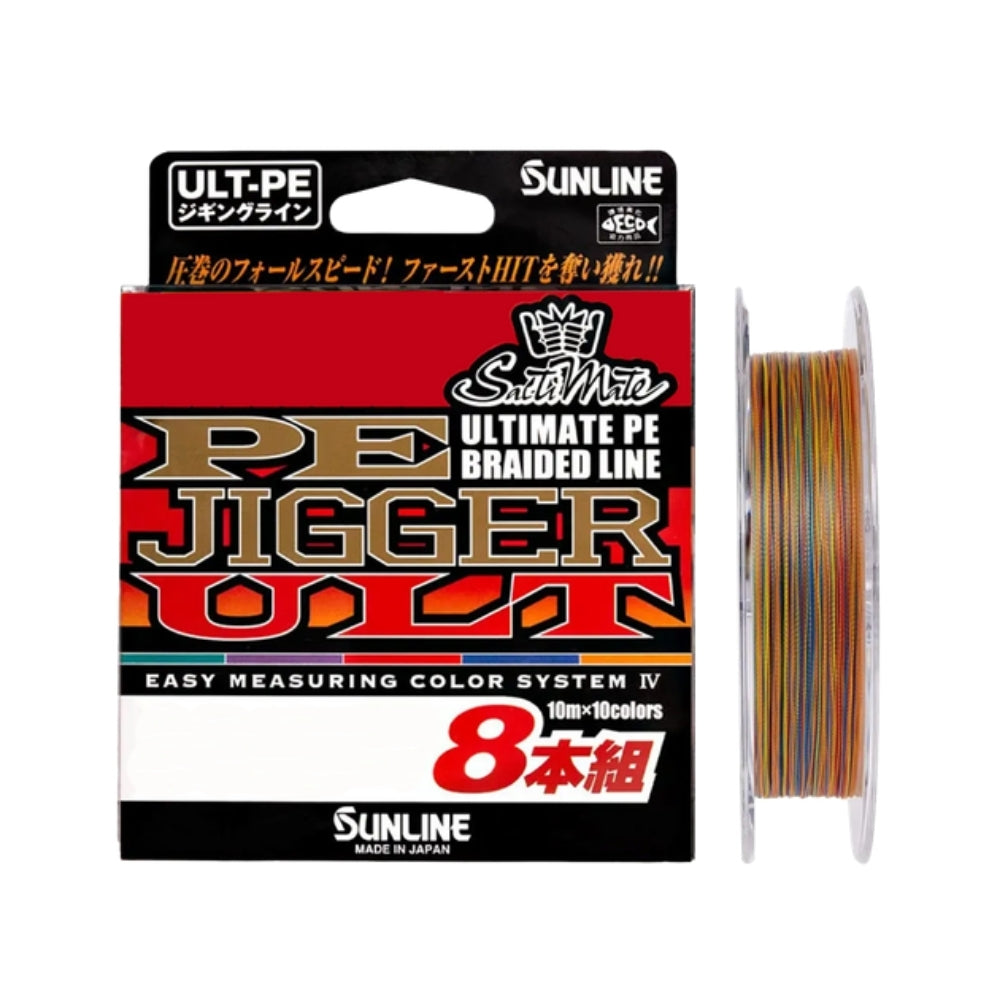 Sunline PE Jigger İp Misina - MULTI COLOR - 0.205 - 300MT - 11KG