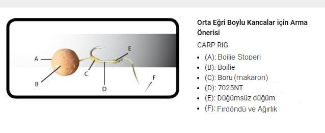 VMC Olta İğnesi 7025NT 10lu - PTFE (TEFLON) - NO:2
