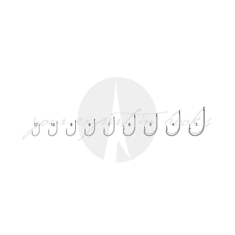 VMC Trout Notched Shank Olta İğnesi 9333BL - BLUE - NO:10