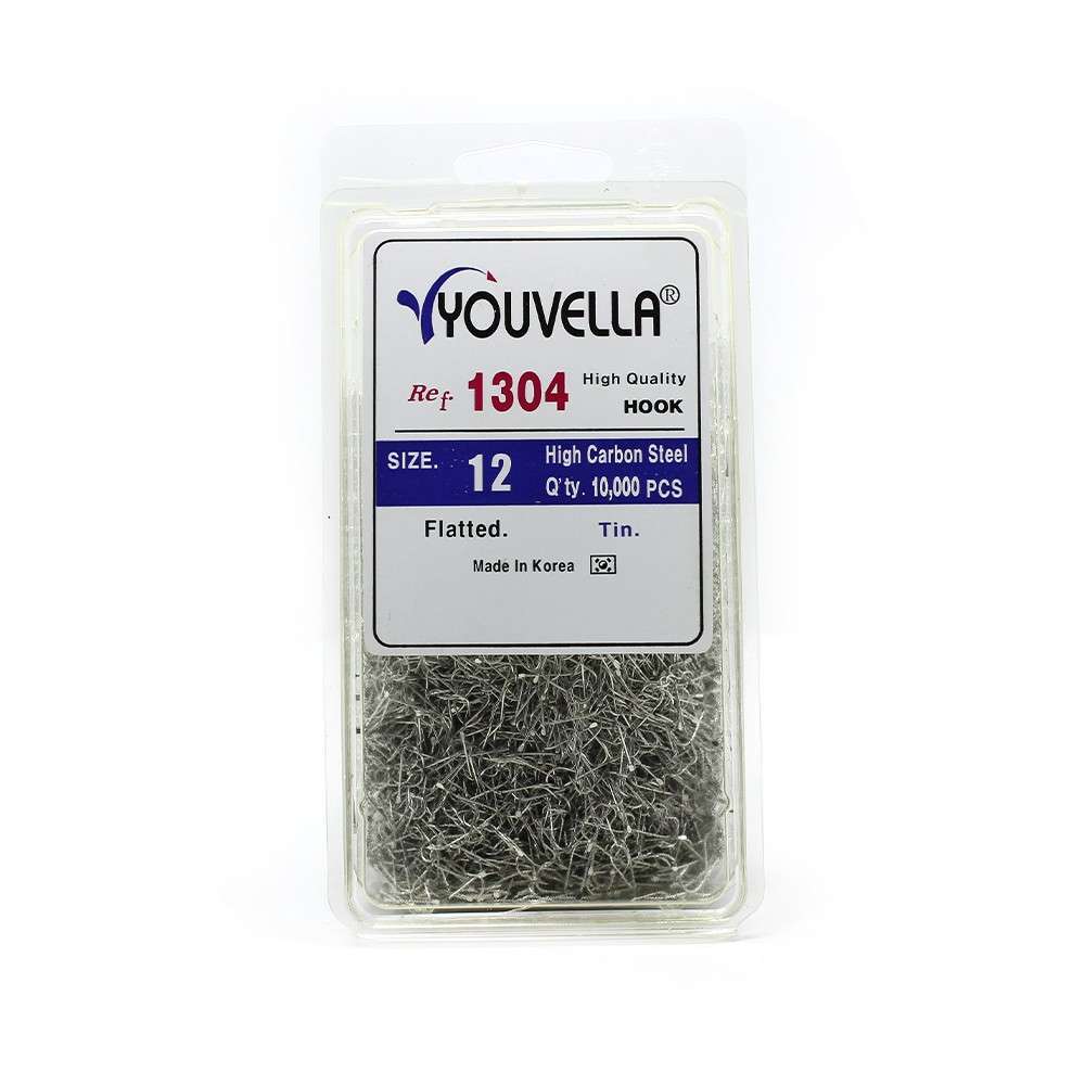 Youvella 1304 Çapari İğnesi Düz 10000li Paket Galvaniz - Standart - 12