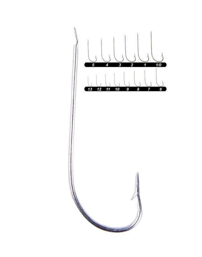 Youvella 1307 Palalı Çapraz Olta İğnesi 1000li Paket Galvaniz