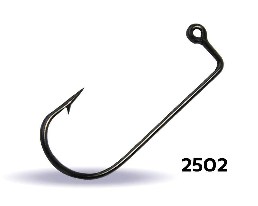 Youvella 2502 Jig Head İğnesi Delikli Uzun 100lü Kutu Black Nikel - Standart - 1