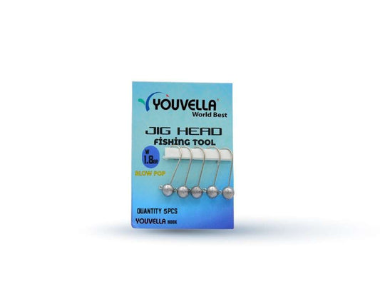 Youvella 6398 Jig Head Blow Pop LRF Jig Head 5li Paket