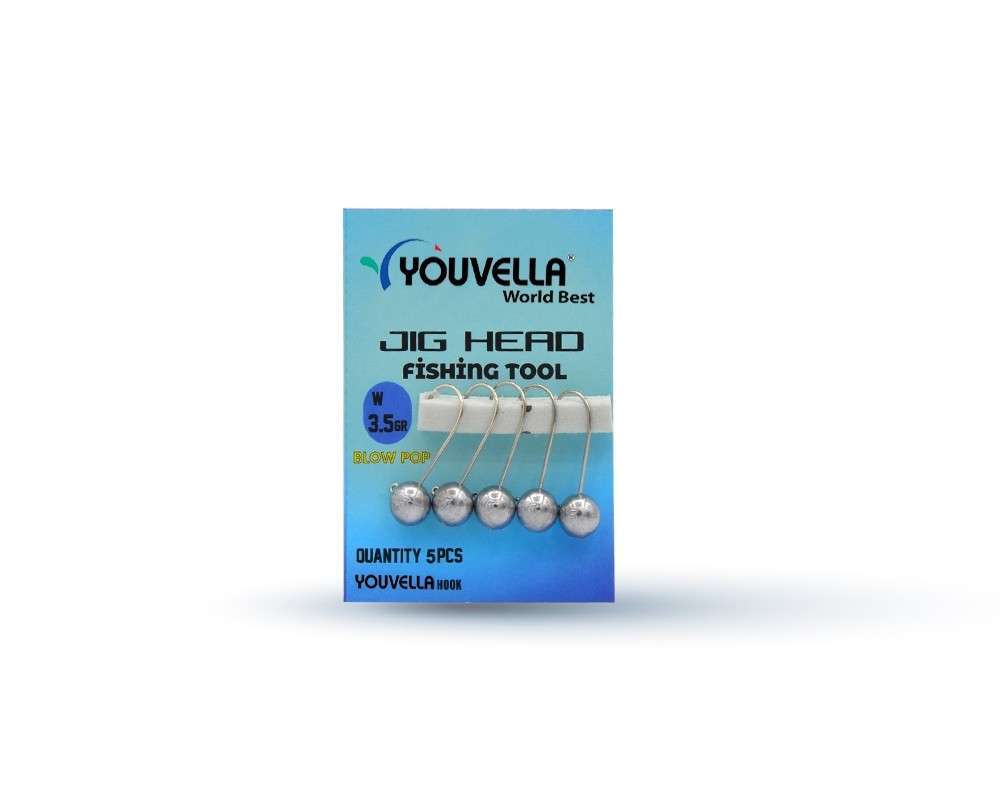 Youvella 6398 Jig Head Blow Pop LRF Jig Head 5li Paket - Standart - 4 GR