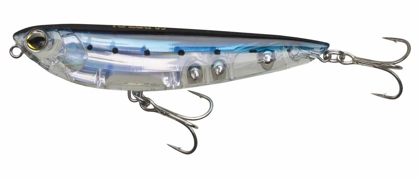 Yozuri 3D Inshore Pencıl Floating Sahte Balığı - GHIW - 100MM - 14GR