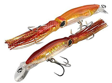 Yozuri 3D Squirt Floating Kalamar Sahte Balığı - CPGR - R1166 - 190MM - 42GR