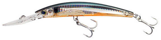 Yozuri Crystal 3D Minnow Deep Diver Floating Sahte Balığı (Yeni) - GHGT - 130MM