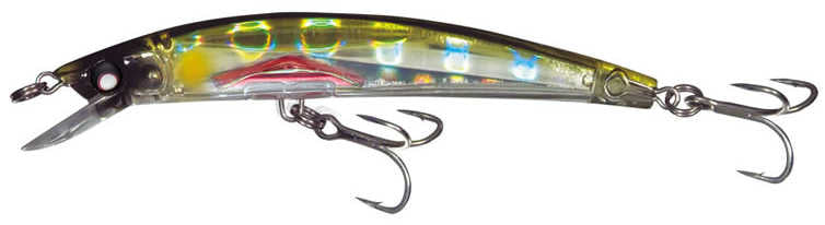 Yozuri Crystal 3D Minnow Floating Sahte Balığı - HAY - 90MM-8GR